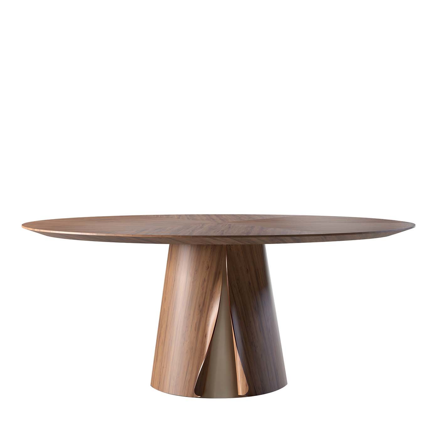 Shell Round Dining Table by Norberto Delfinetti - Main view