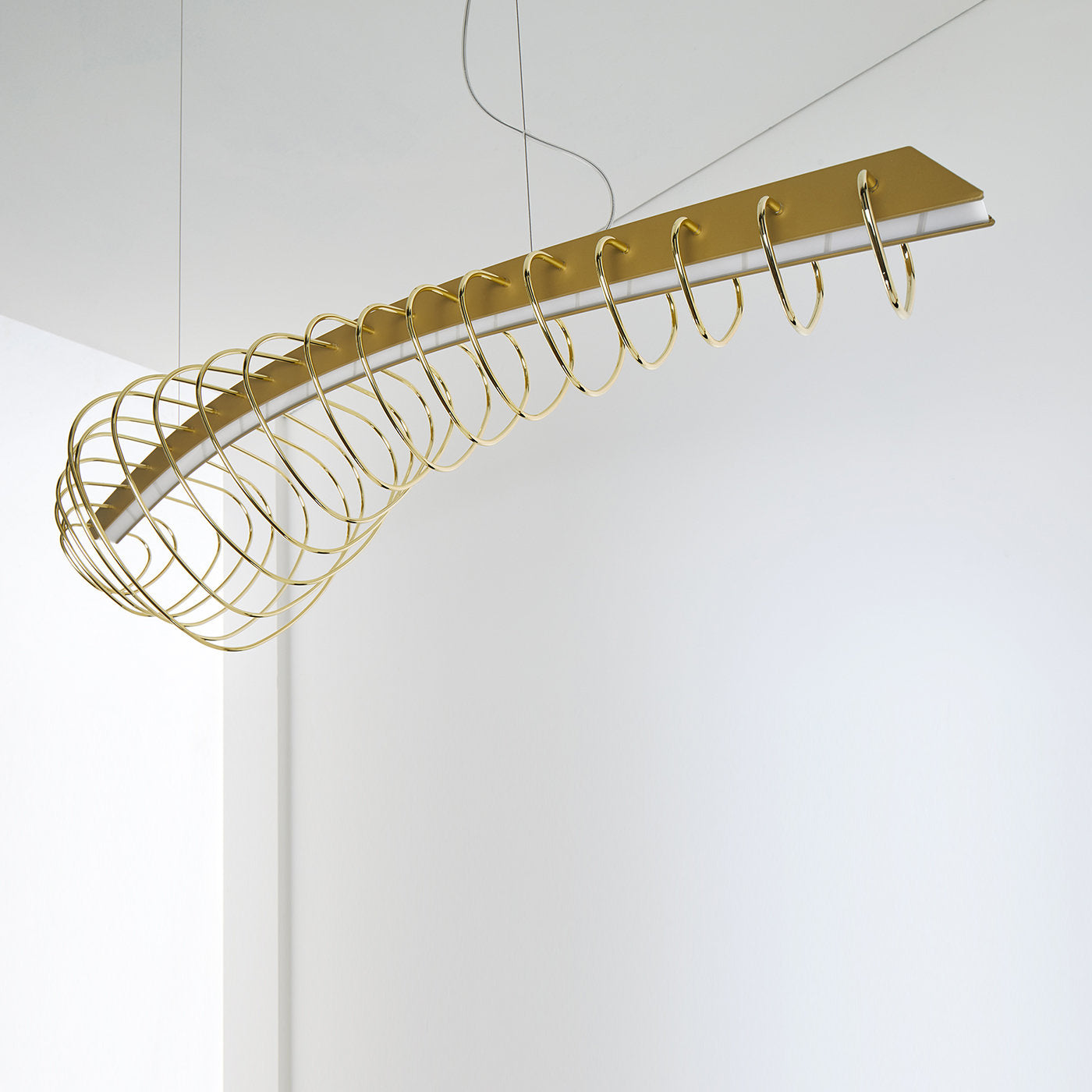 Whale Metal Hanging Light by Leo De Carlo - Alternative view 2