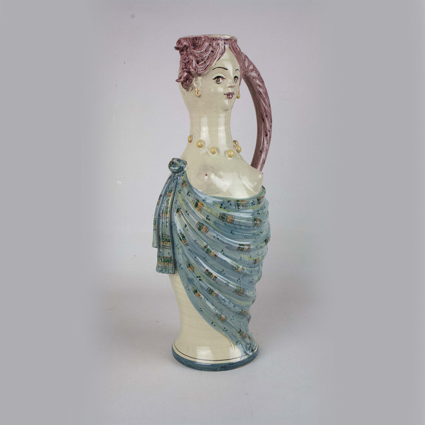 Red-Haired Woman Ceramic Jug  - Alternative view 1