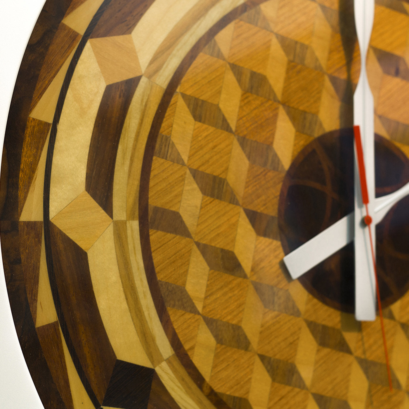 Inlaid Ode to Cubism Wall Clock - Alternative view 1