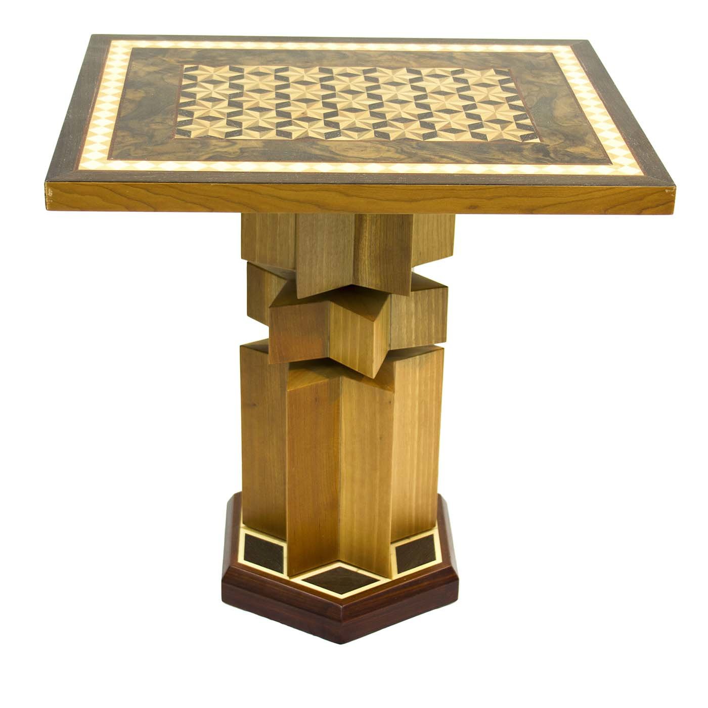 Inlaid Floral Field Table - Main view