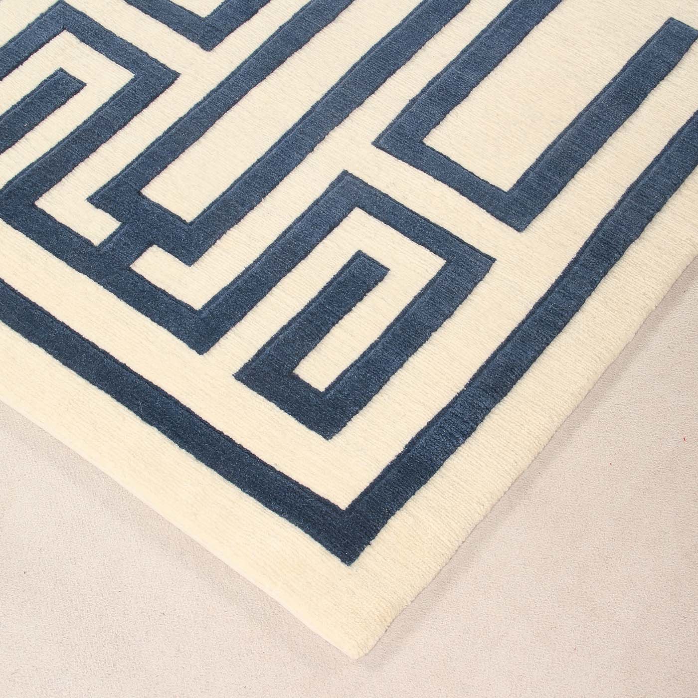Labirinto Blauer Teppich von Gio Ponti - Alternative Ansicht 1