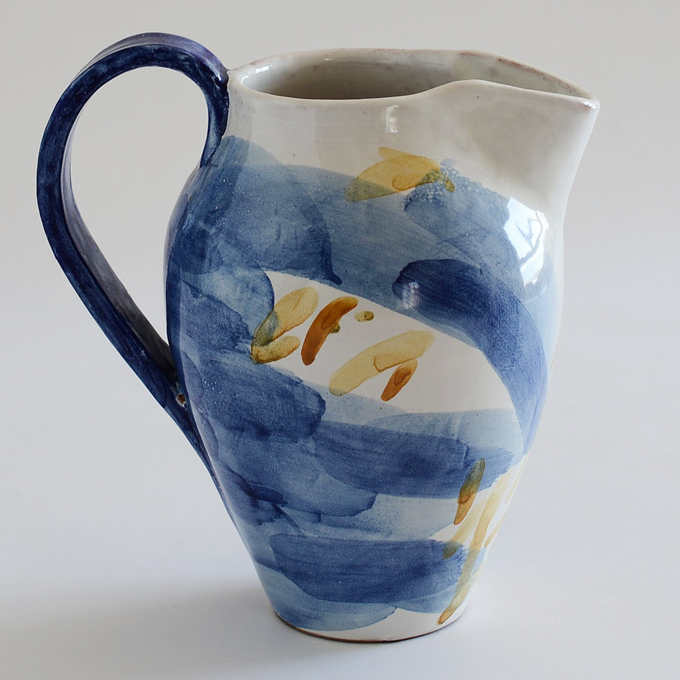 Blue and White Pitcher  - Alternative view 2
