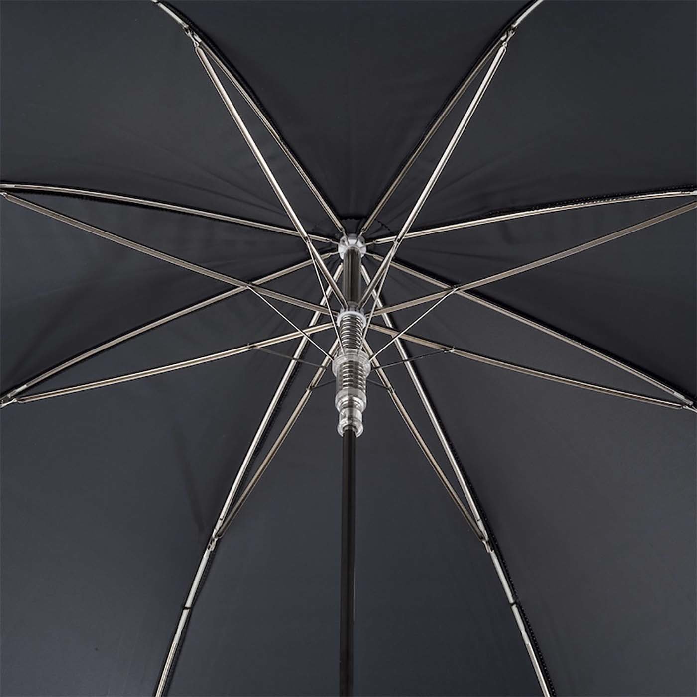 Black Umbrella with Horse Handle - Alternative view 3
