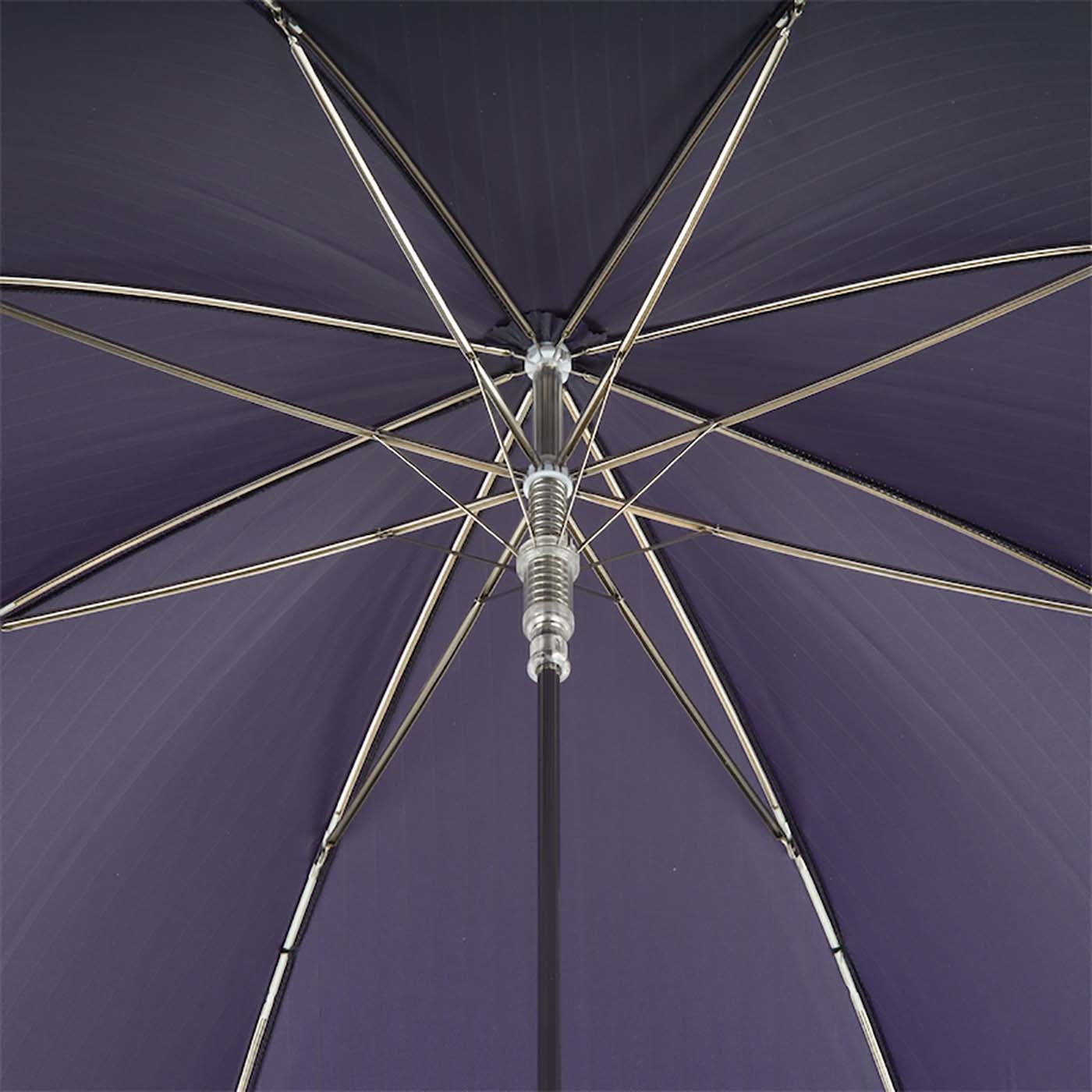 Purple Umbrella with Silver Lion Handle - Alternative view 2