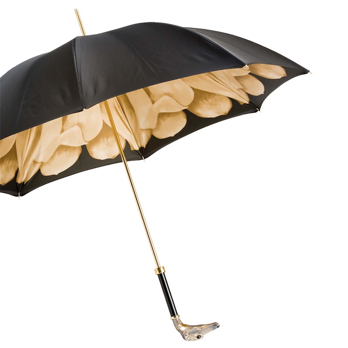 Black Umbrella with Greyhound Handle - Alternative view 3
