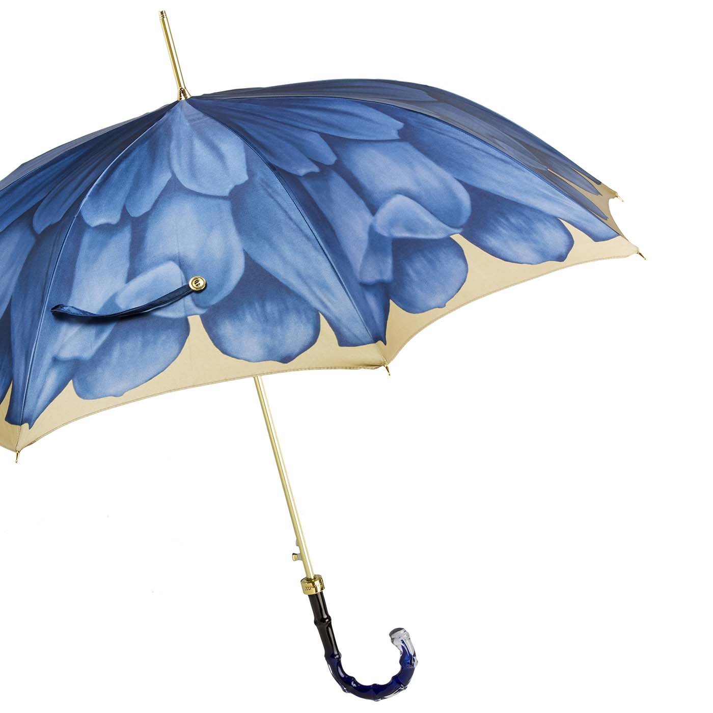 Blaue Dahlie Regenschirm - Alternative Ansicht 5