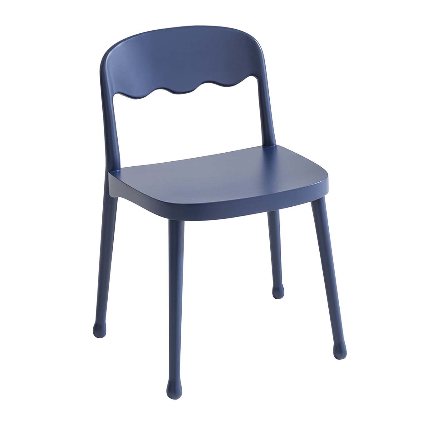 Frisée 250 Blauer stuhl by Cristina Celestino - Hauptansicht