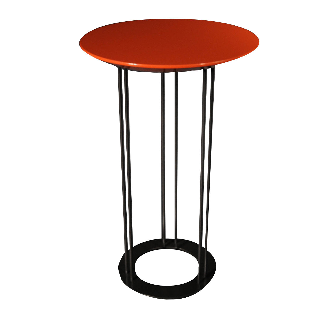 Aureola Red Tall Side Table - Main view