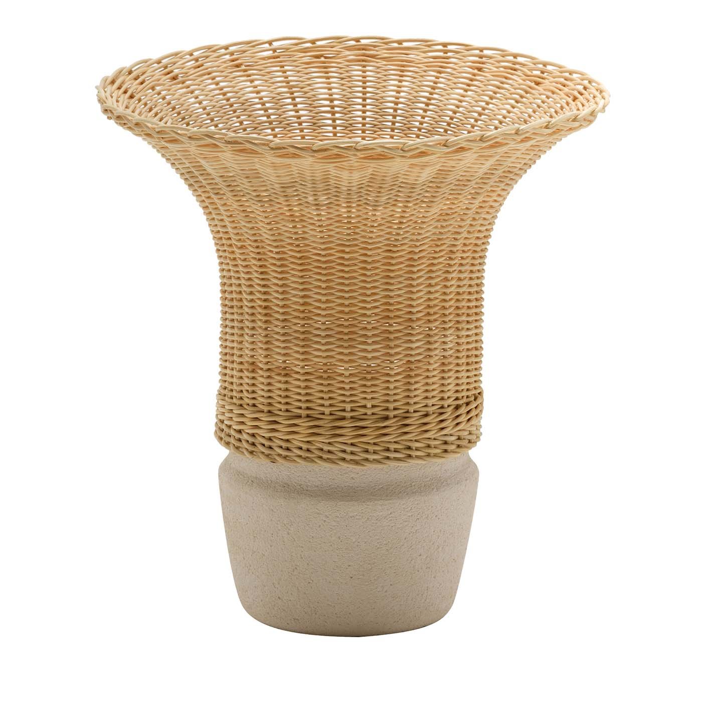 Nodo Weidengeflecht-Vase von Intreccio Lab - Hauptansicht
