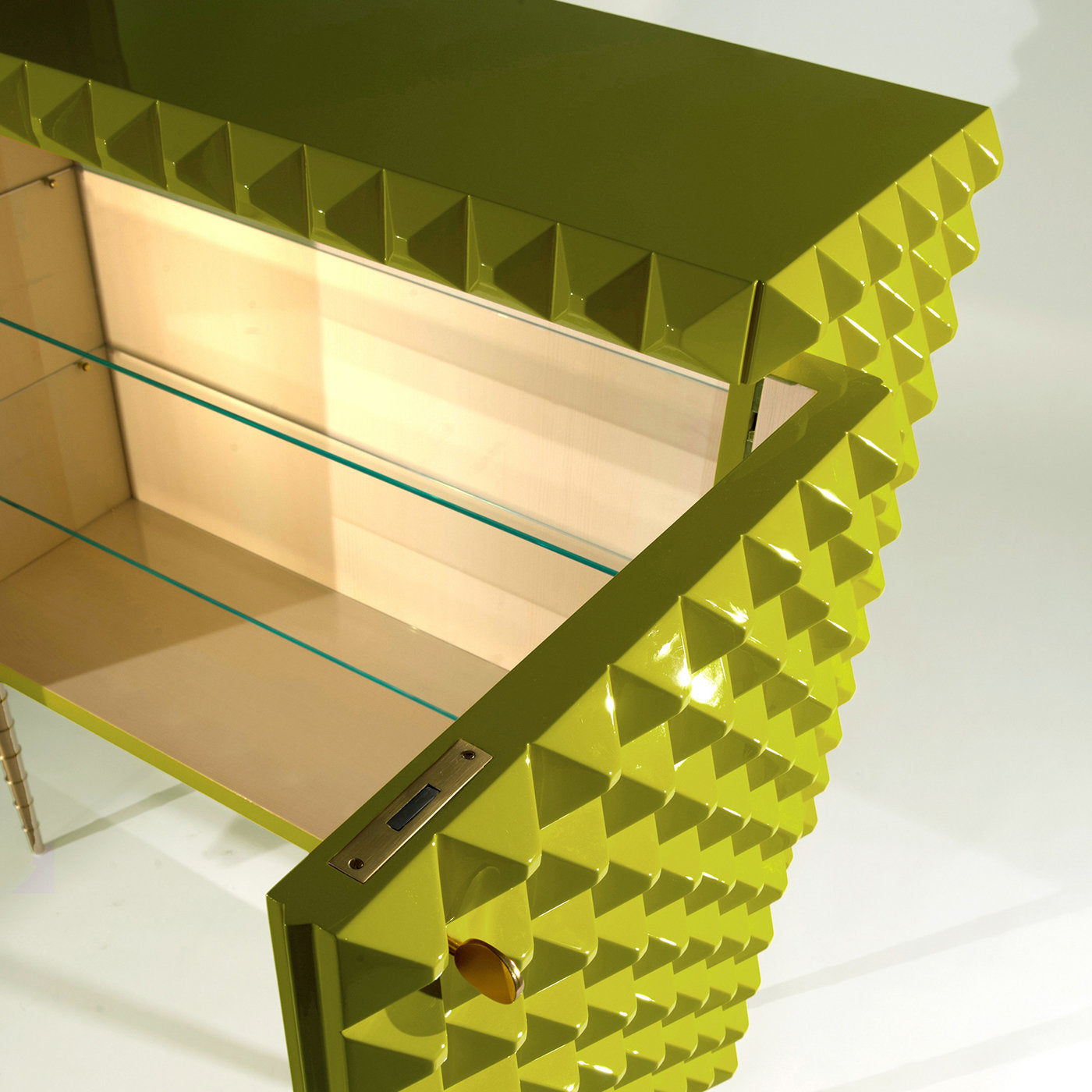 1940 Green Lacquered Cabinet by Paolo Buffa - Alternative view 2