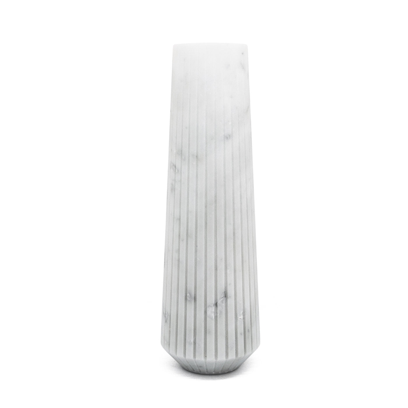 Grand vase en marbre blanc de Carrare Jacopo Simonetti - Vue alternative 1