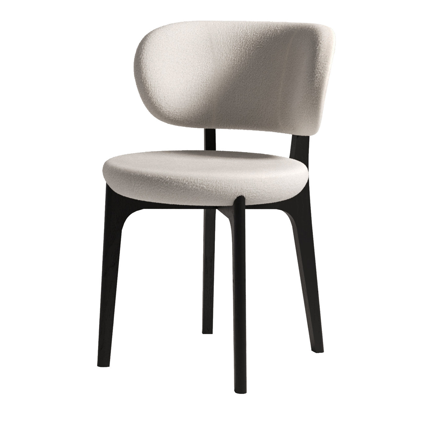 Richmond Black and White Dining Chair - Main view