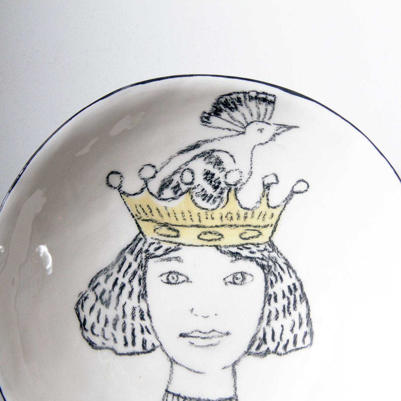 Queen with Hoopoe Cake Stand - Alternative view 1