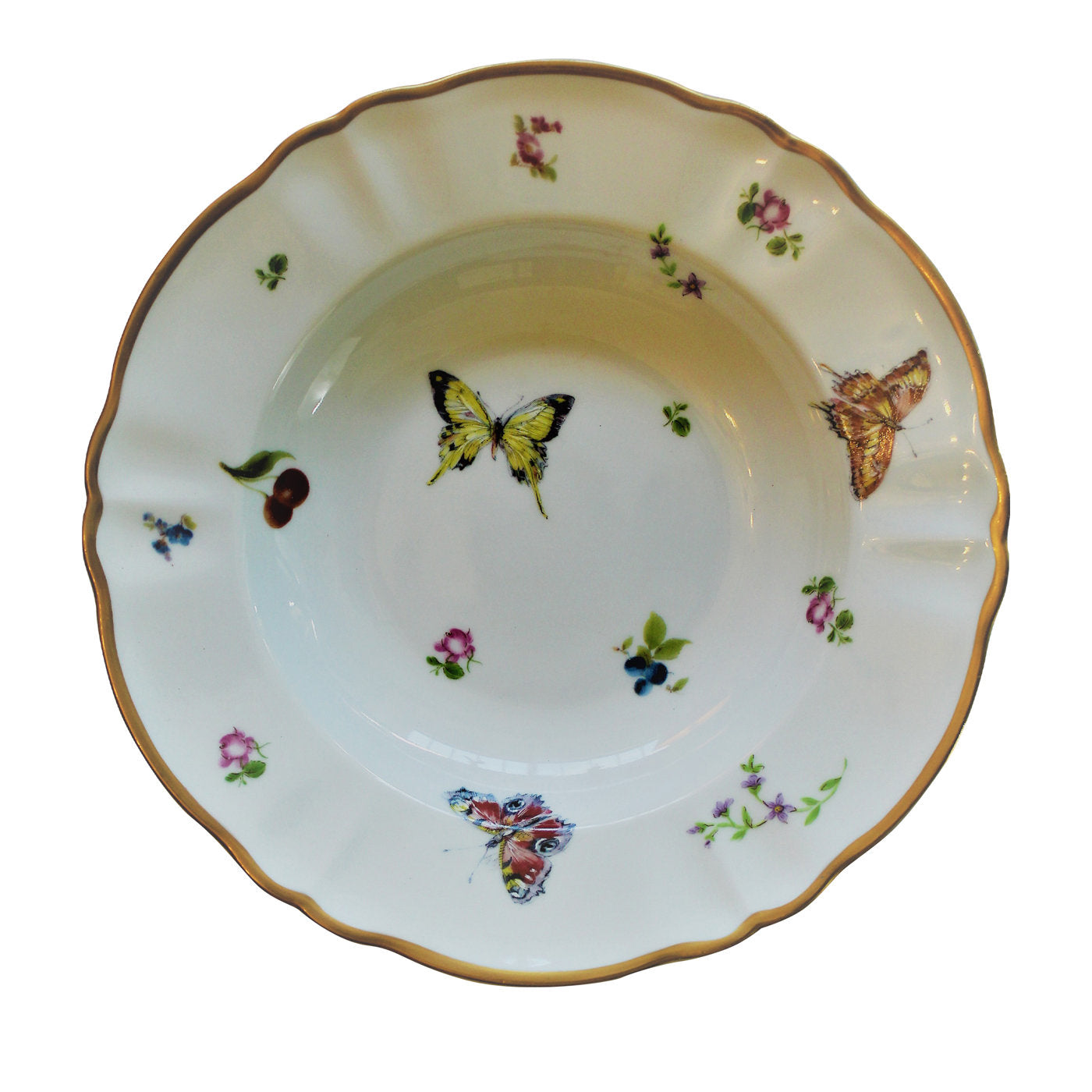 Set of 3 Butterflies Soup Plates - Main view