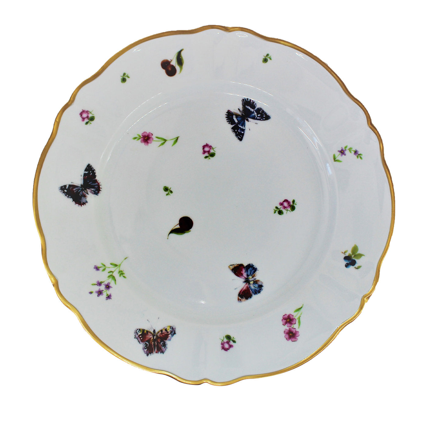 Set of 2 Butterflies Dinner Plates 26.5 cm - Main view