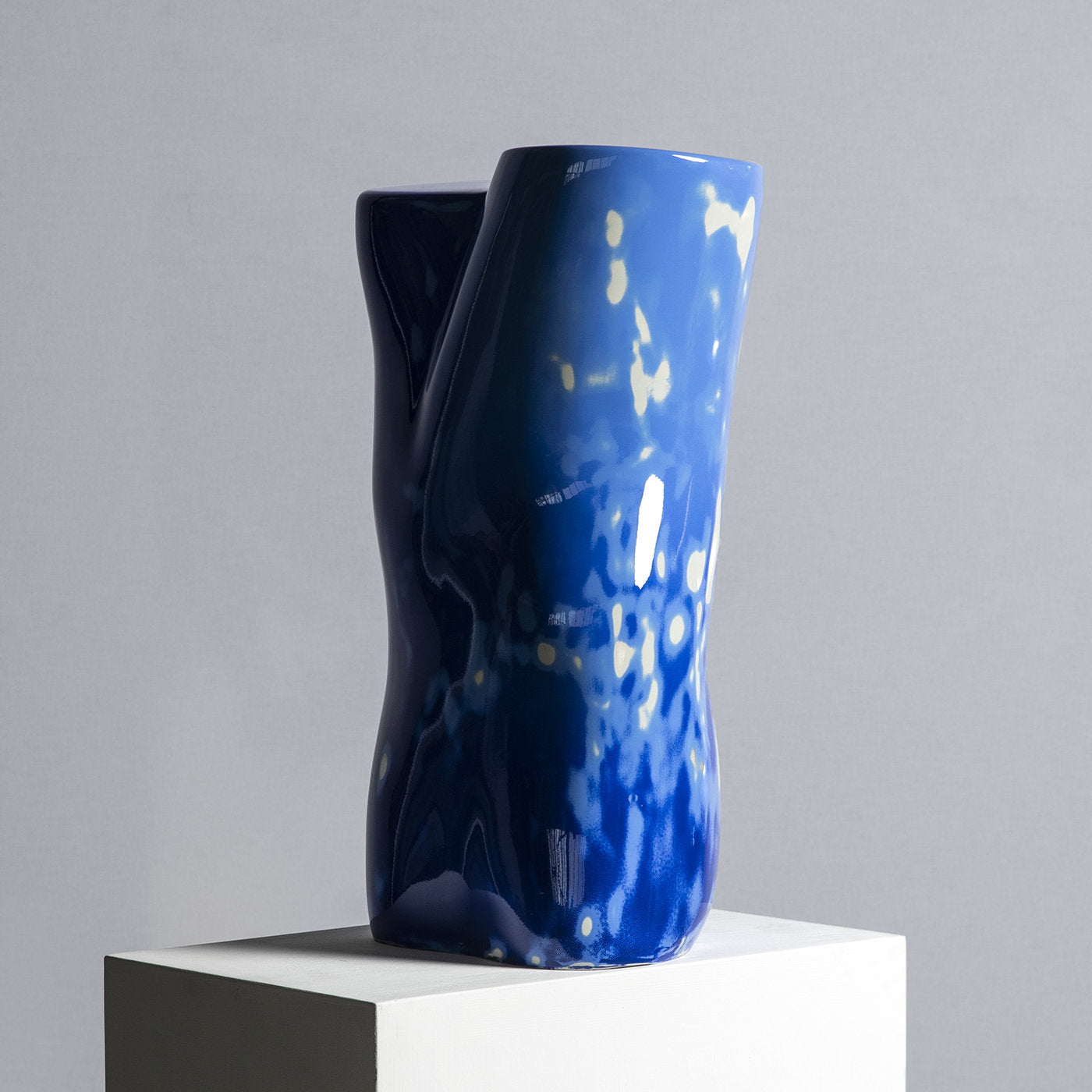 Blaue Frauenbüste Skulptur - Alternative Ansicht 2