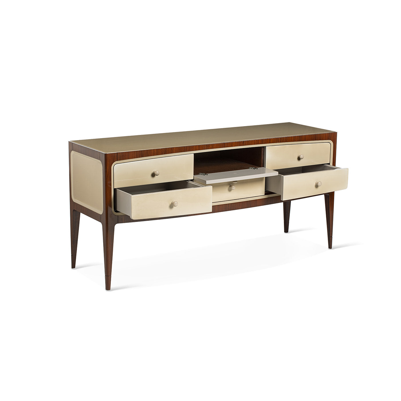60s Style Beechwood Sideboard with Drawers 8712 - Alternative view 3