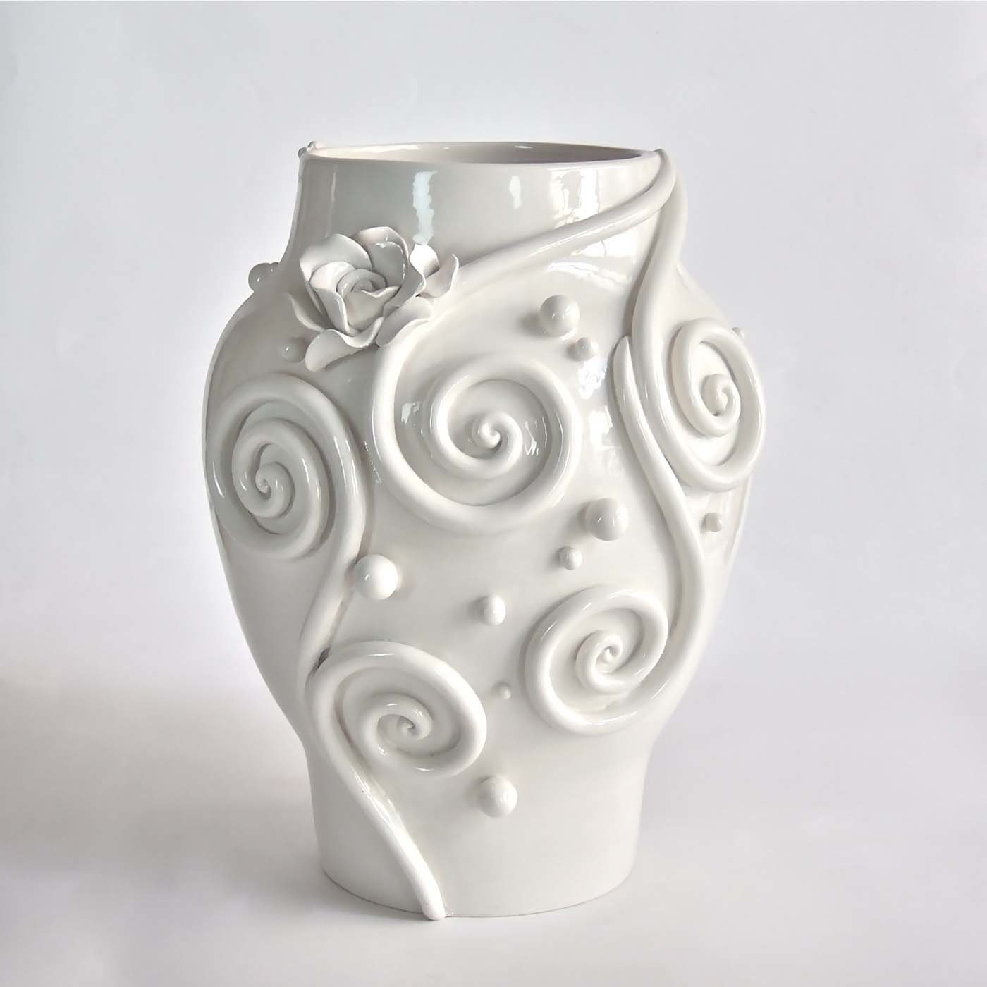 Big Babool Vase The White Symphony Collection - Alternative view 2