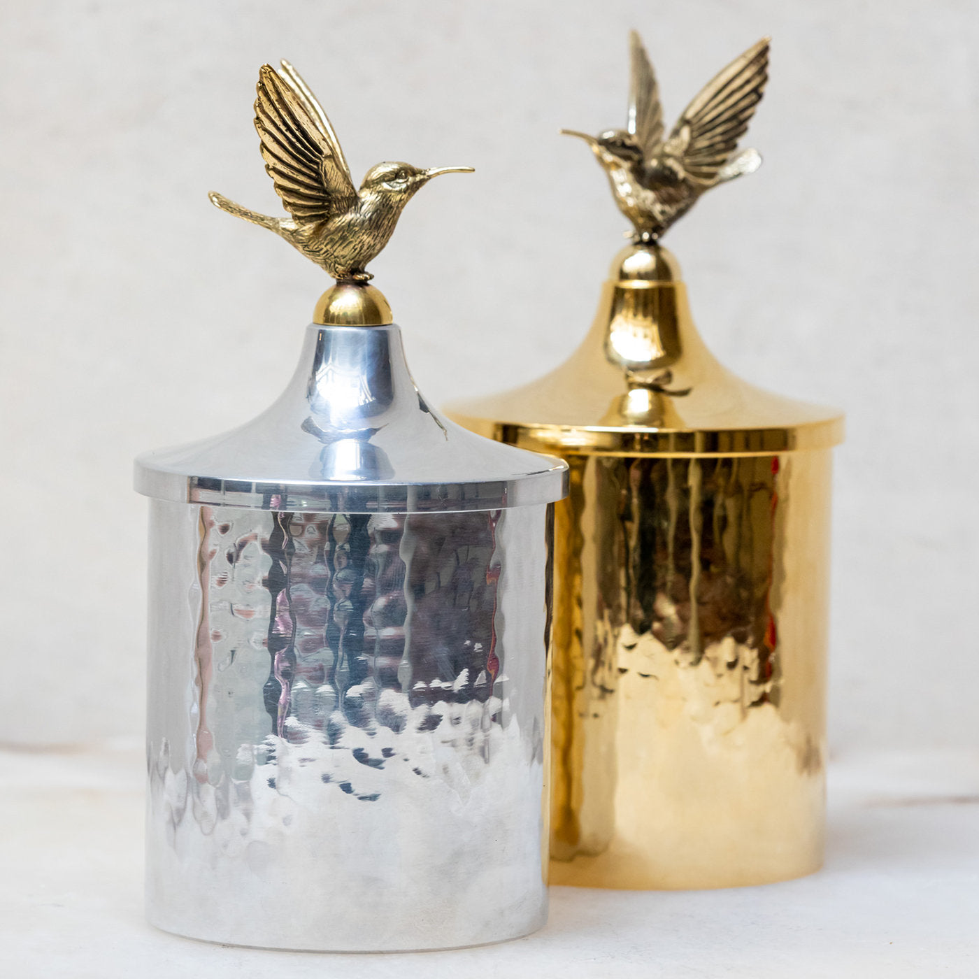 Hummingbird Container in Silver - Alternative view 2