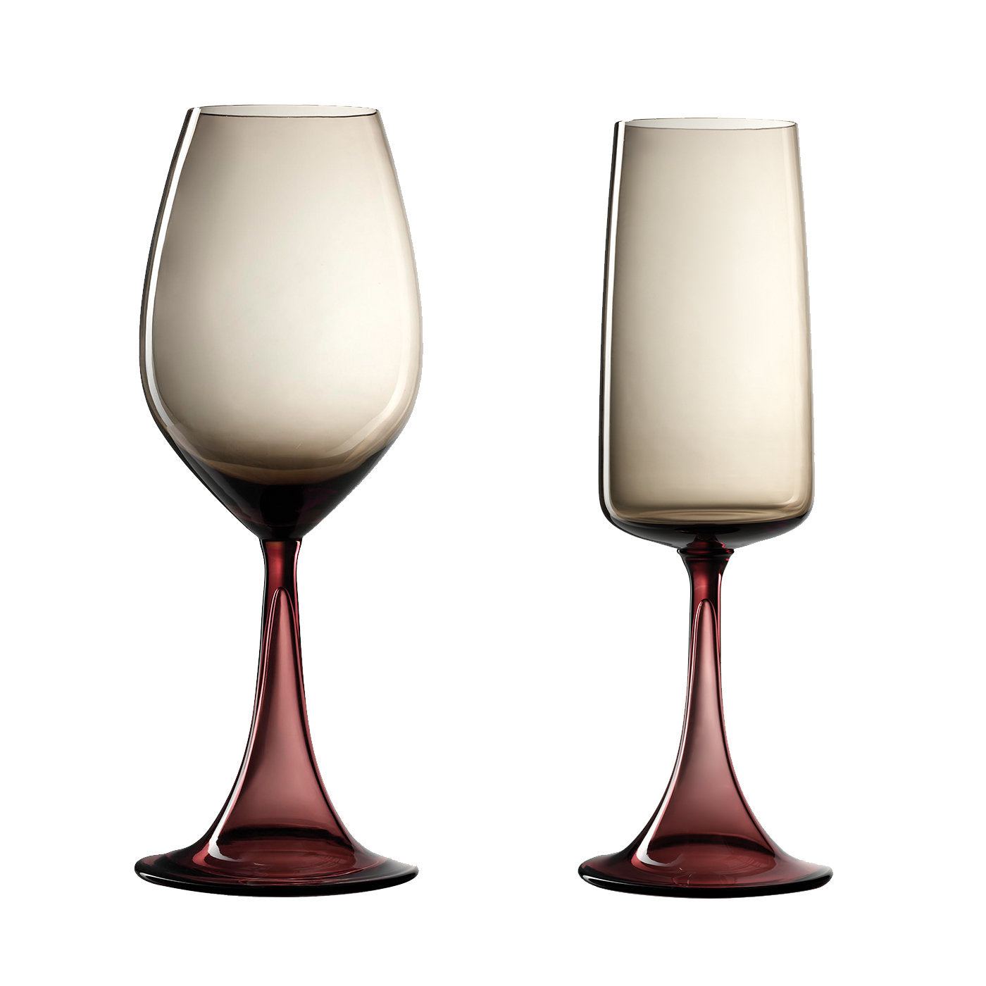 Mille e Una Notte Set aus Chardonnay und Pinot Noir Burgunder Weingläsern von NasonMoretti und Stefano Marcato - Hauptansicht