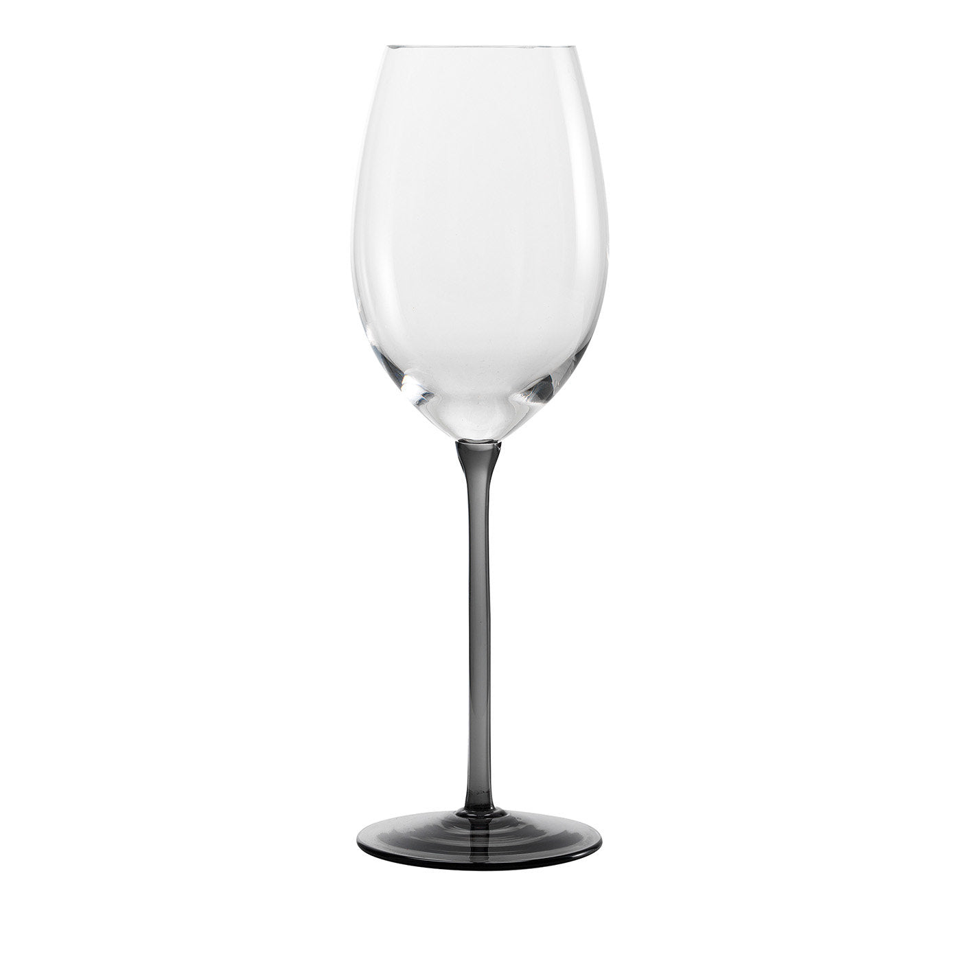 Bicchiere da vino bianco e nero più alto - Vista principale