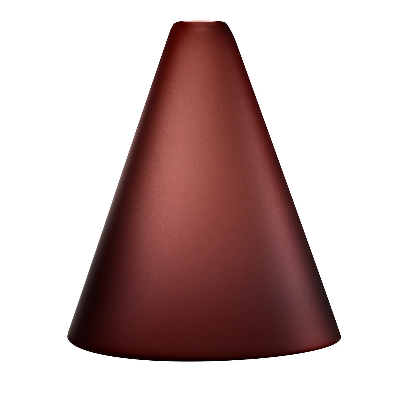 Petit vase rouge Rocky Mountains de Matteo Zorzenoni - Vue principale