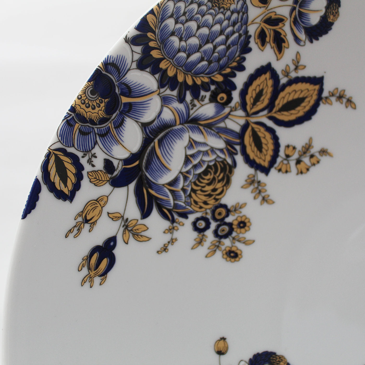 Rose Gold & Blue Risotto Serving Plate - Alternative view 1