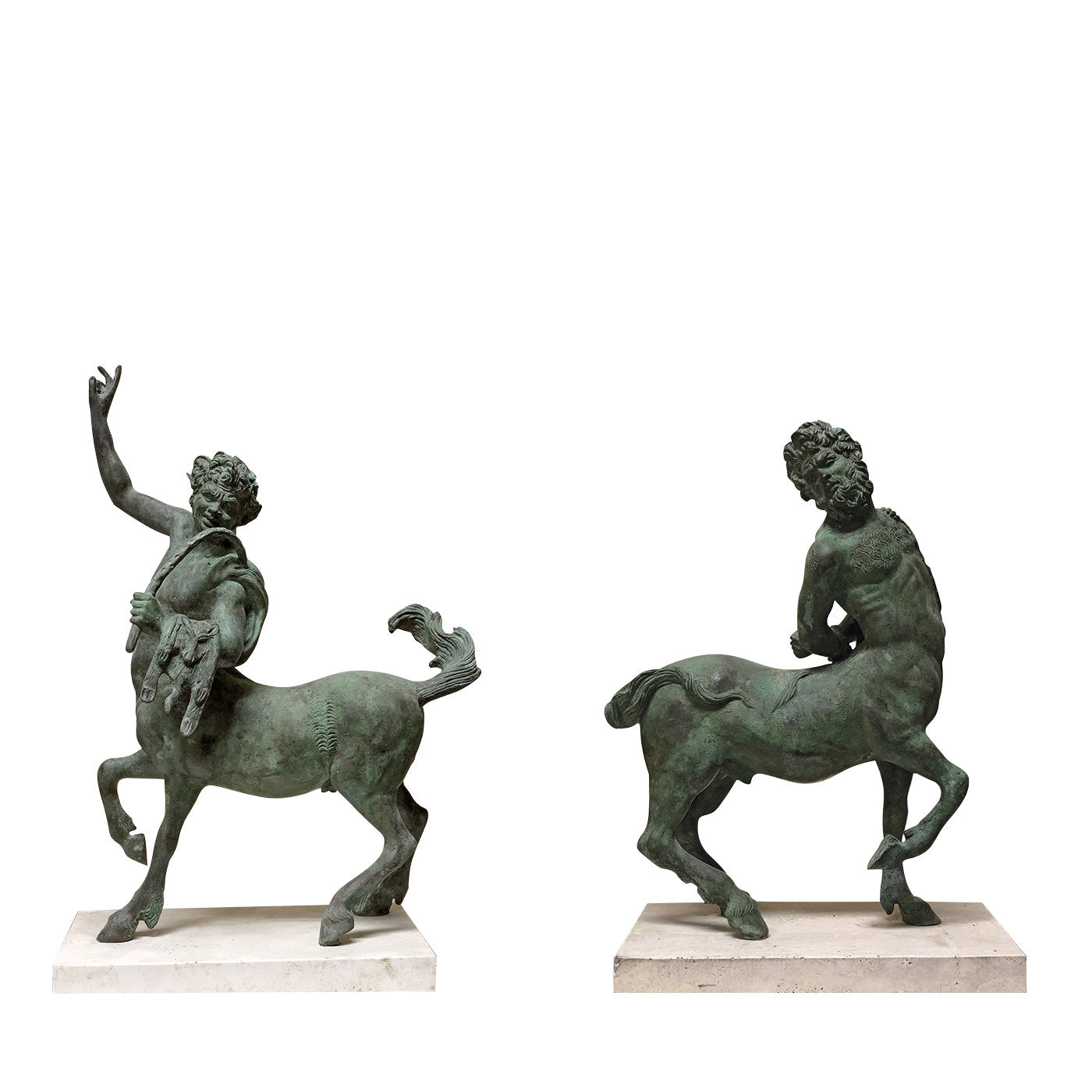Estatuilla de bronce del centauro nº 2 - Vista alternativa 1