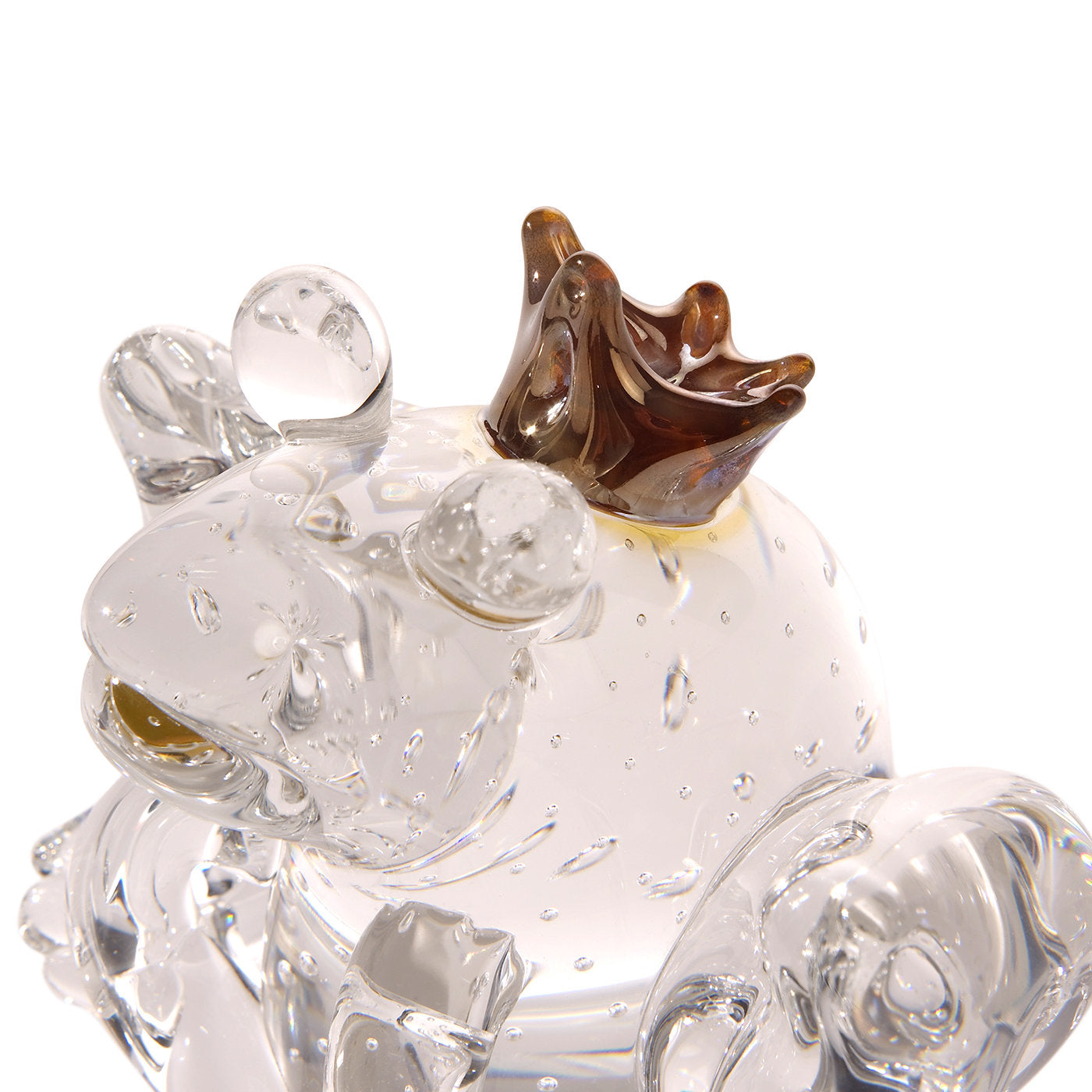 The Frog Prince Clear Glass Figurine - Alternative view 3