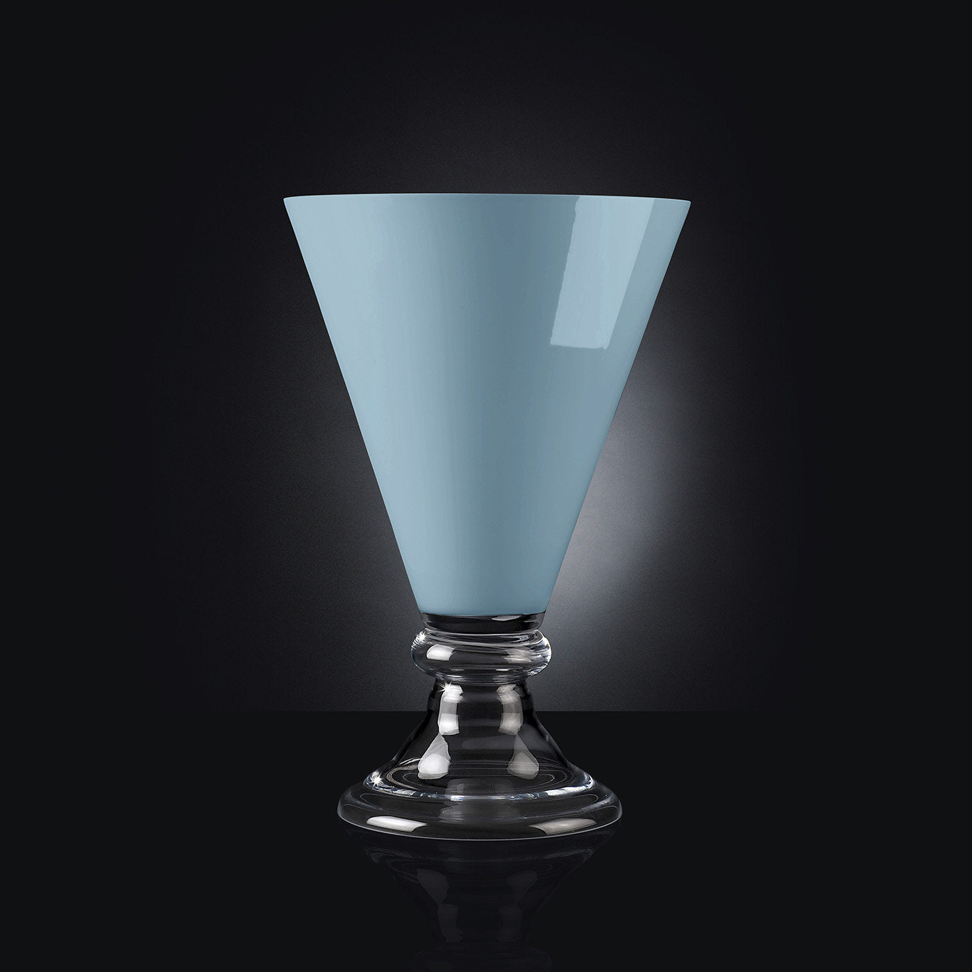 Nouveau vase romantique bleu - Vue alternative 1