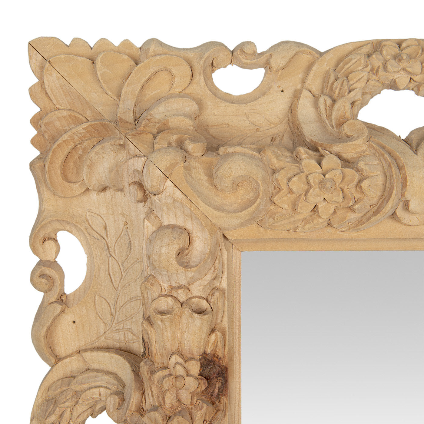Florentina Baroque Carved Wood Wall Mirror - Alternative view 2