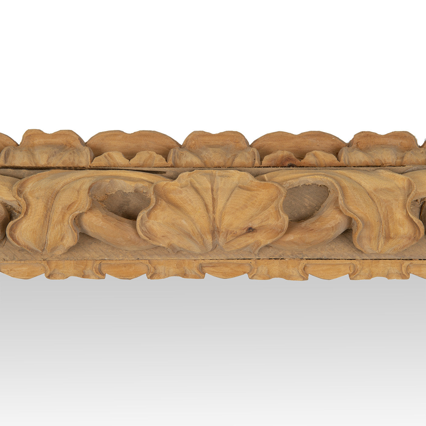 Bolognese Carved Wood Wall Mirror with Snakes - Alternative view 3