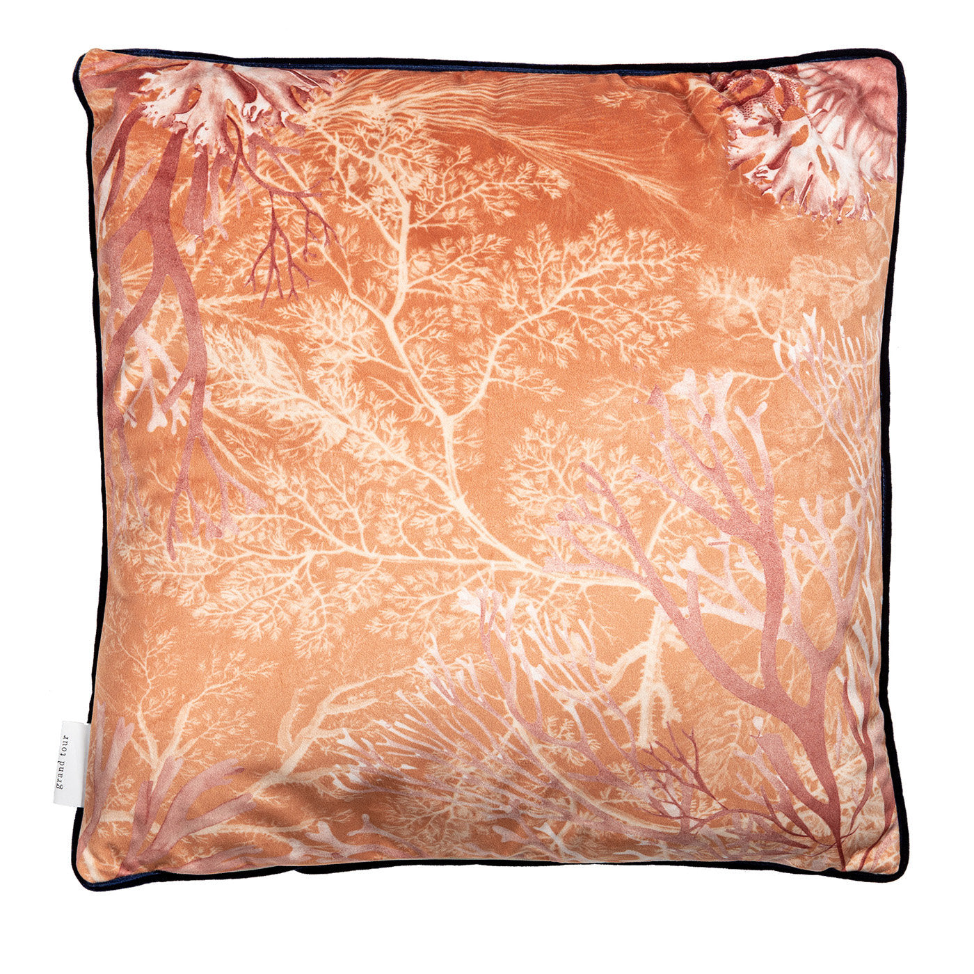 Amami Islands Velvet Cushion With Tropical Fish #5 - Alternative view 1