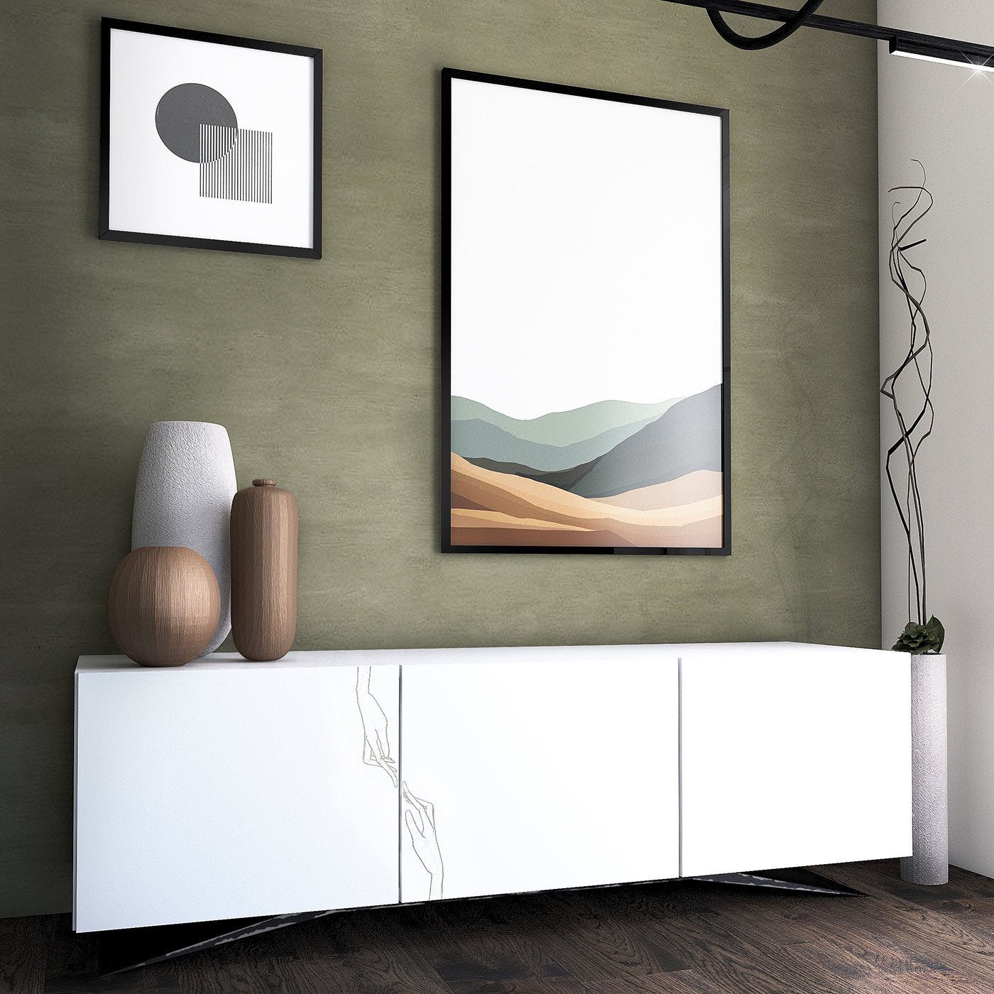 Contact 3-Door Sideboard - Alternative view 4