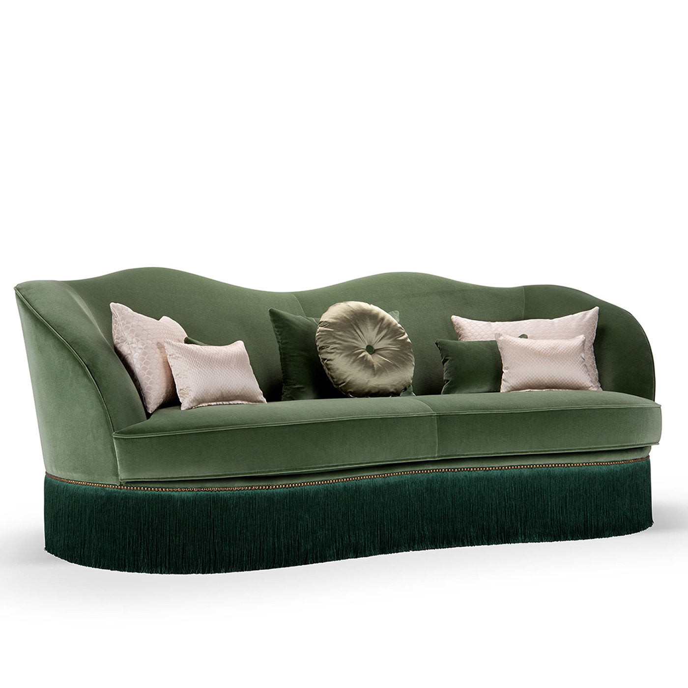Dione Grün 3-Sitzer Sofa - Alternative Ansicht 1