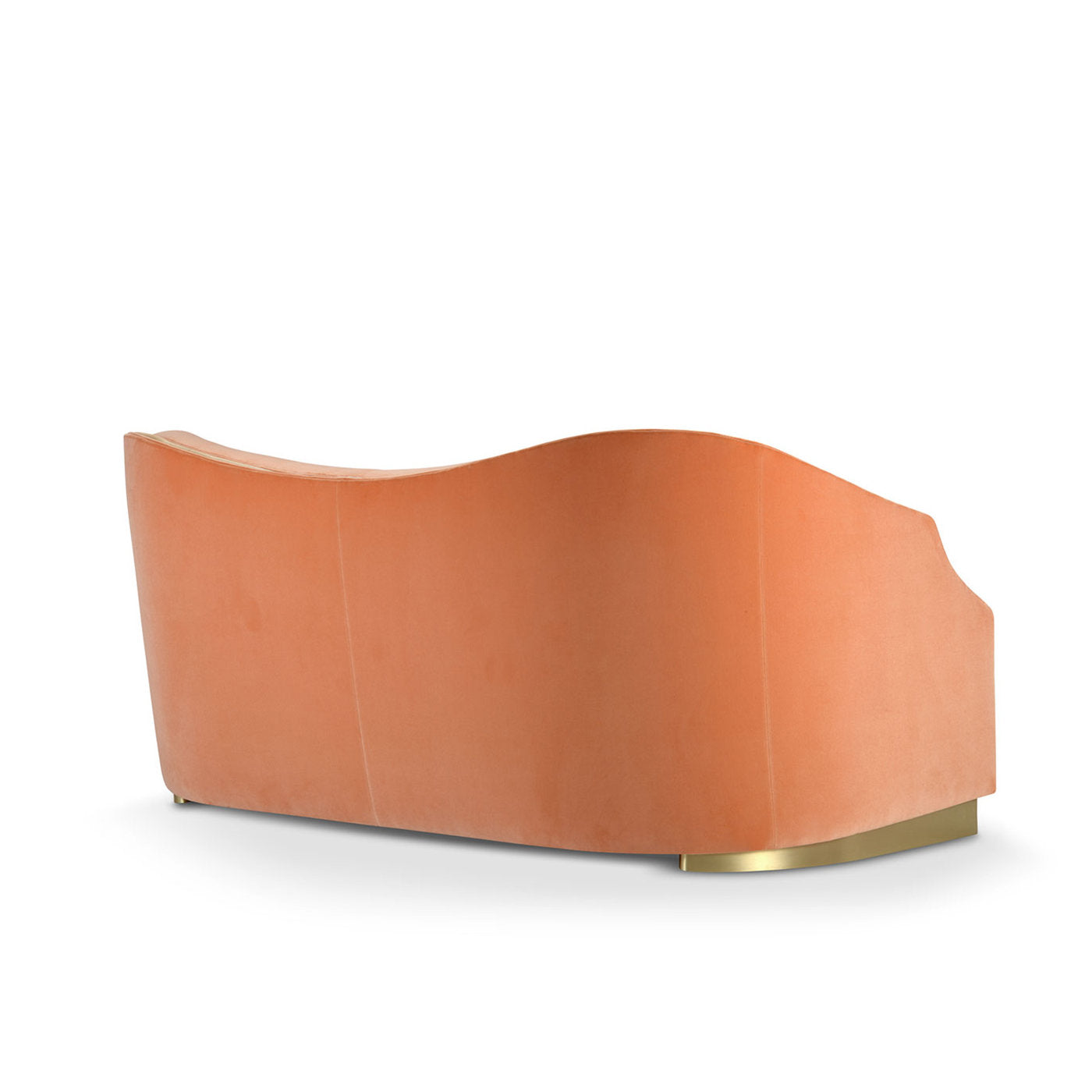 Cleio Orange 2-Seater Sofa - Alternative view 2