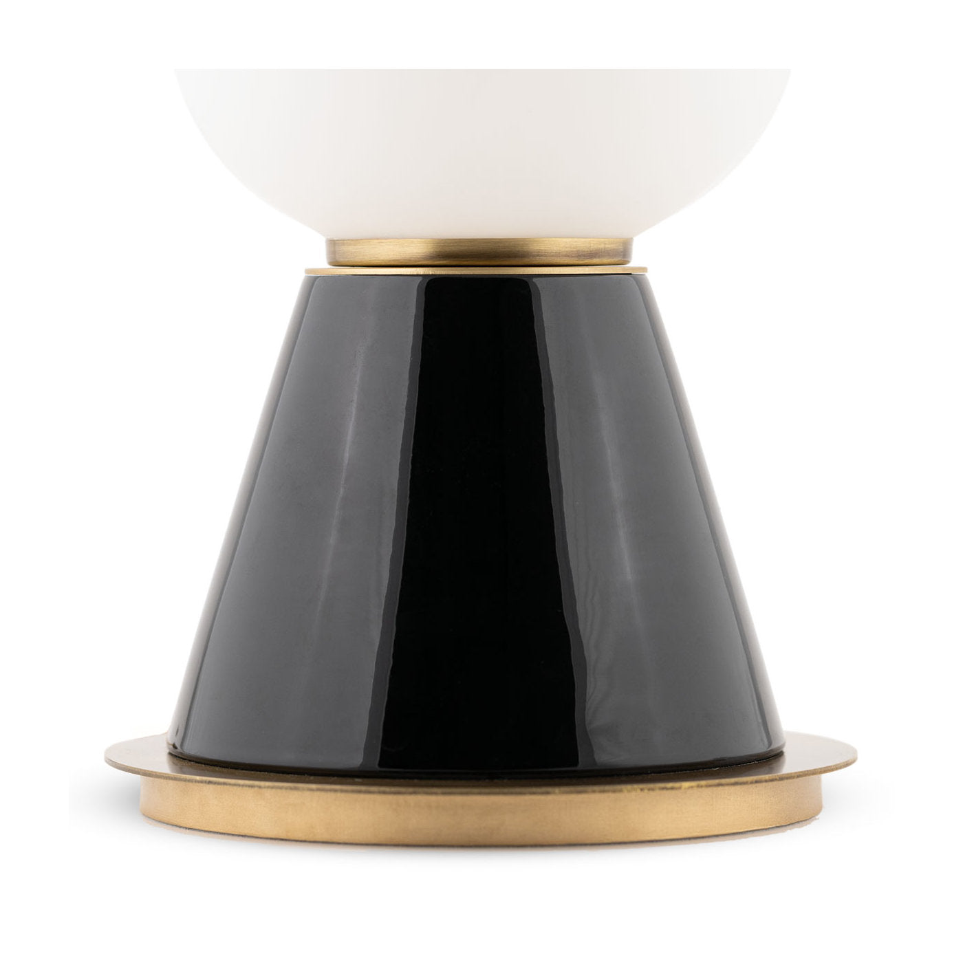 Palm Small Black Table Lamp - Alternative view 1