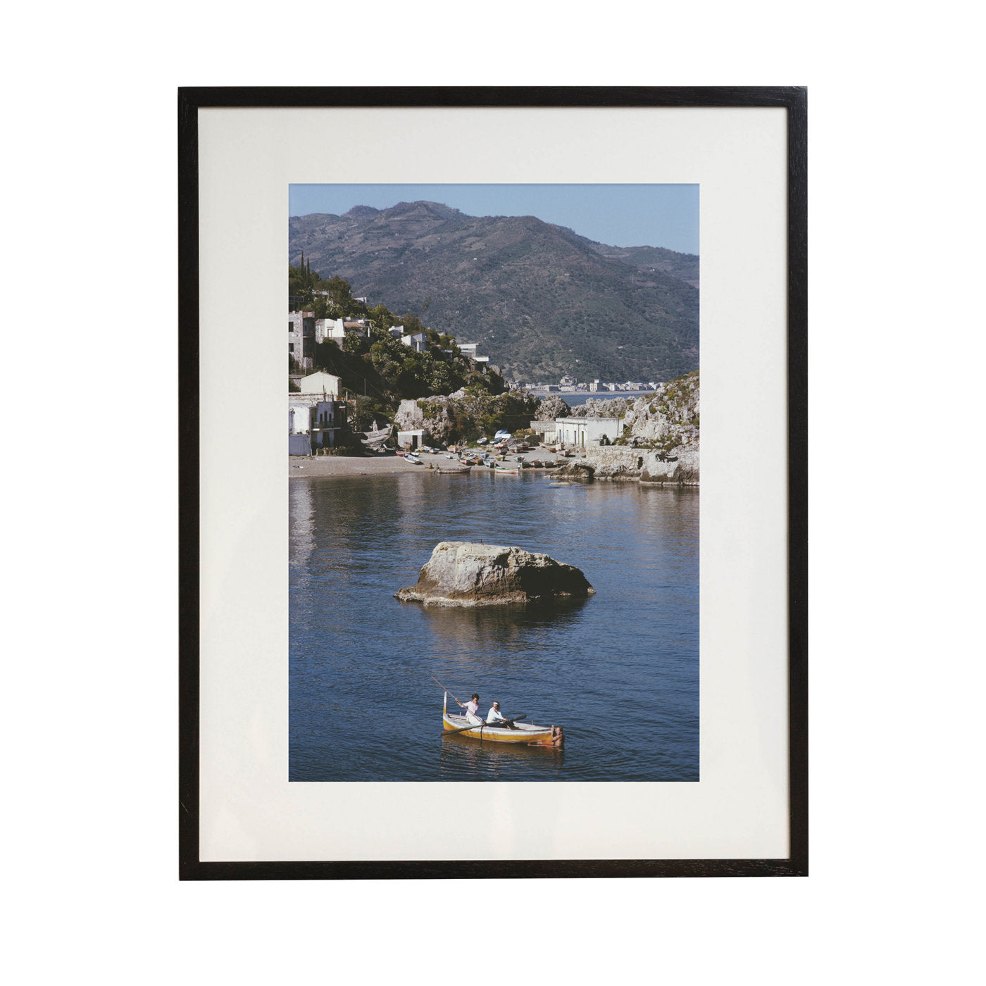Taormina Framed Print by Slim Aarons - Main view