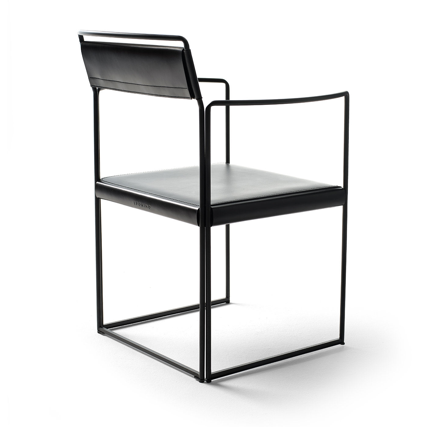 New Outline Black Chair with Armrests by Alberto Colzani - Alternative view 3