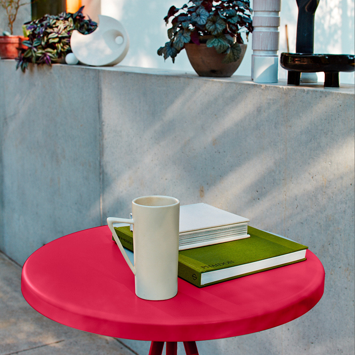 Symple Large Red Side Table - Alternative view 1