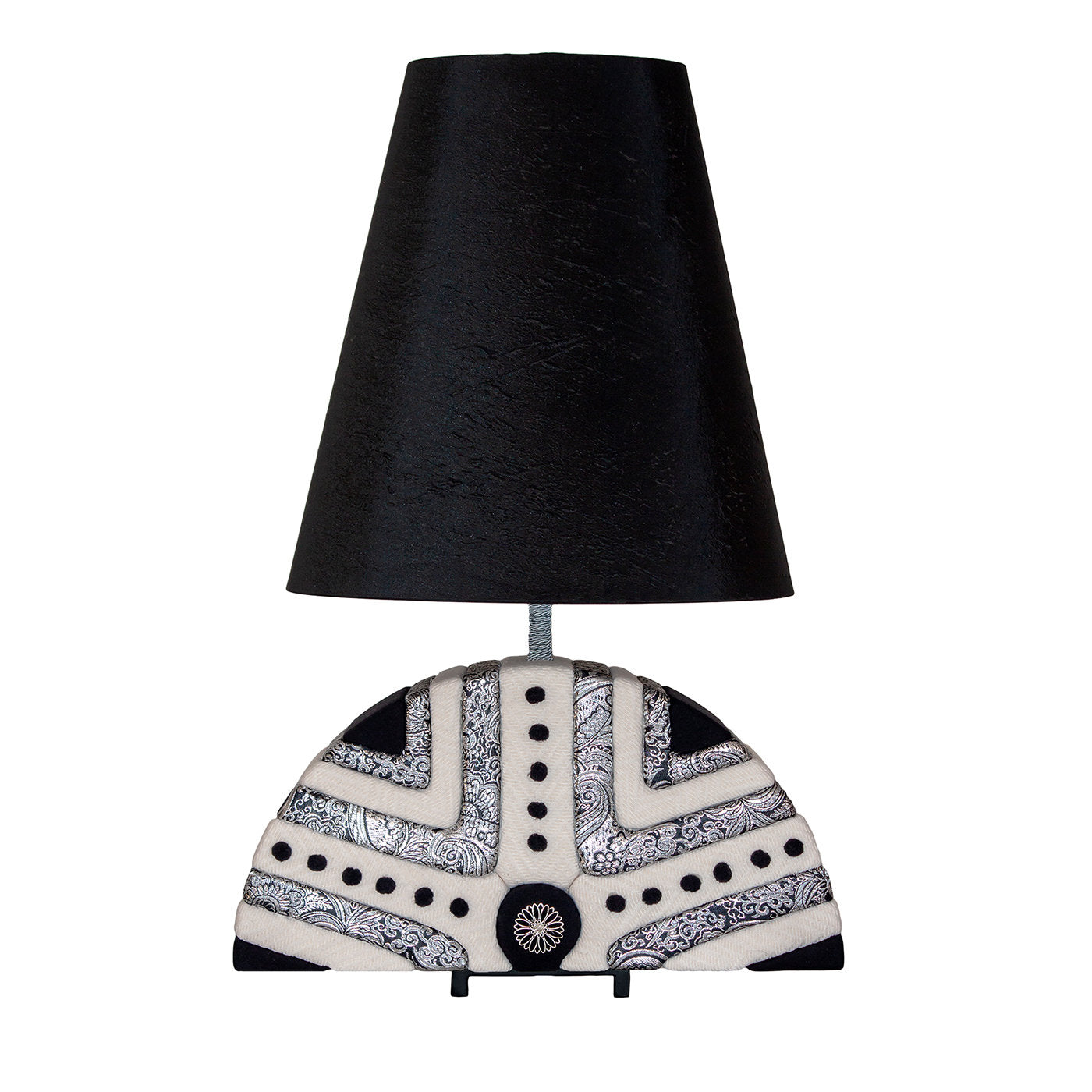 Lampe de table argentée Pintadera - Vue principale