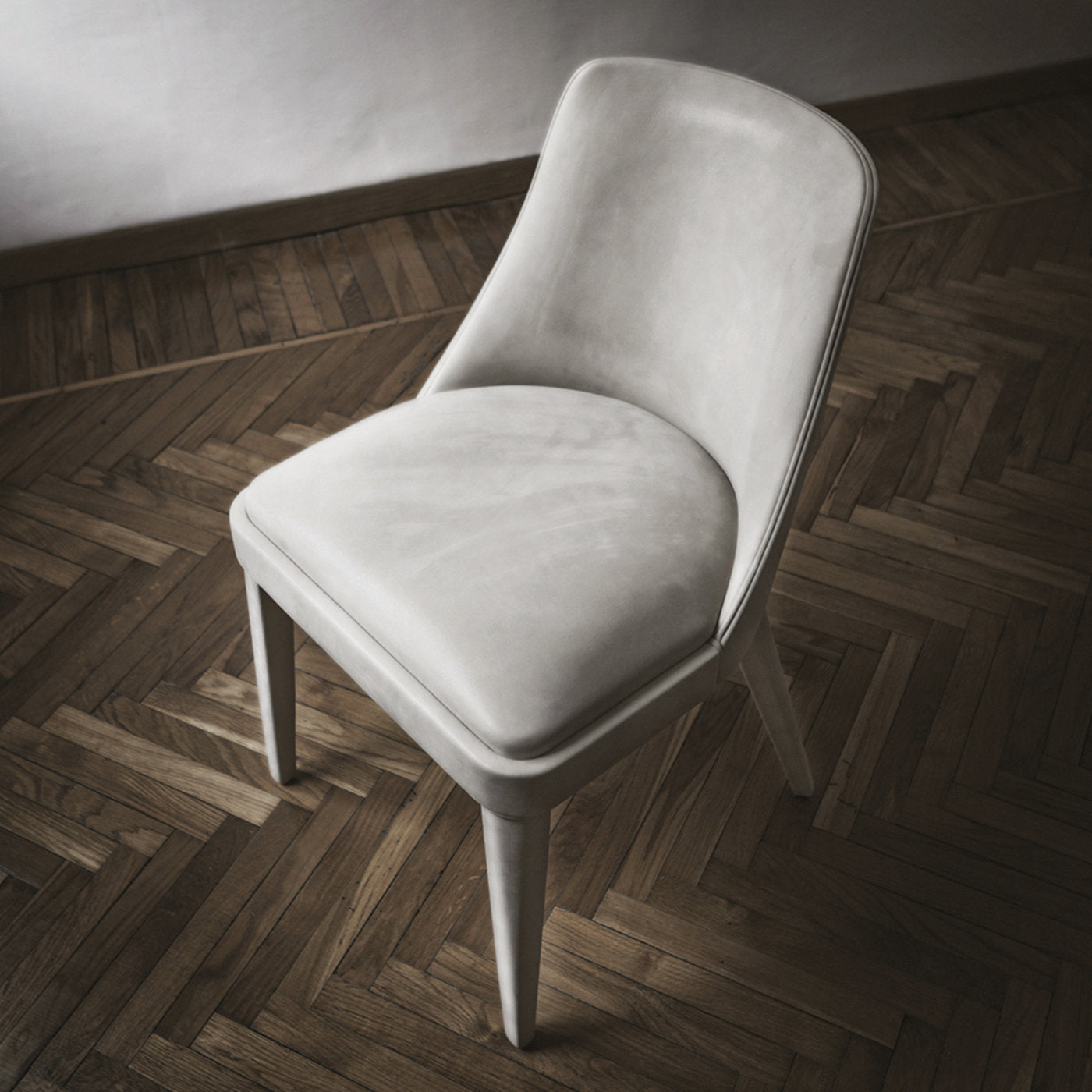 Lola Off-White Chair by Bosco Fair and Emanuele Genuizzi - Alternative view 5