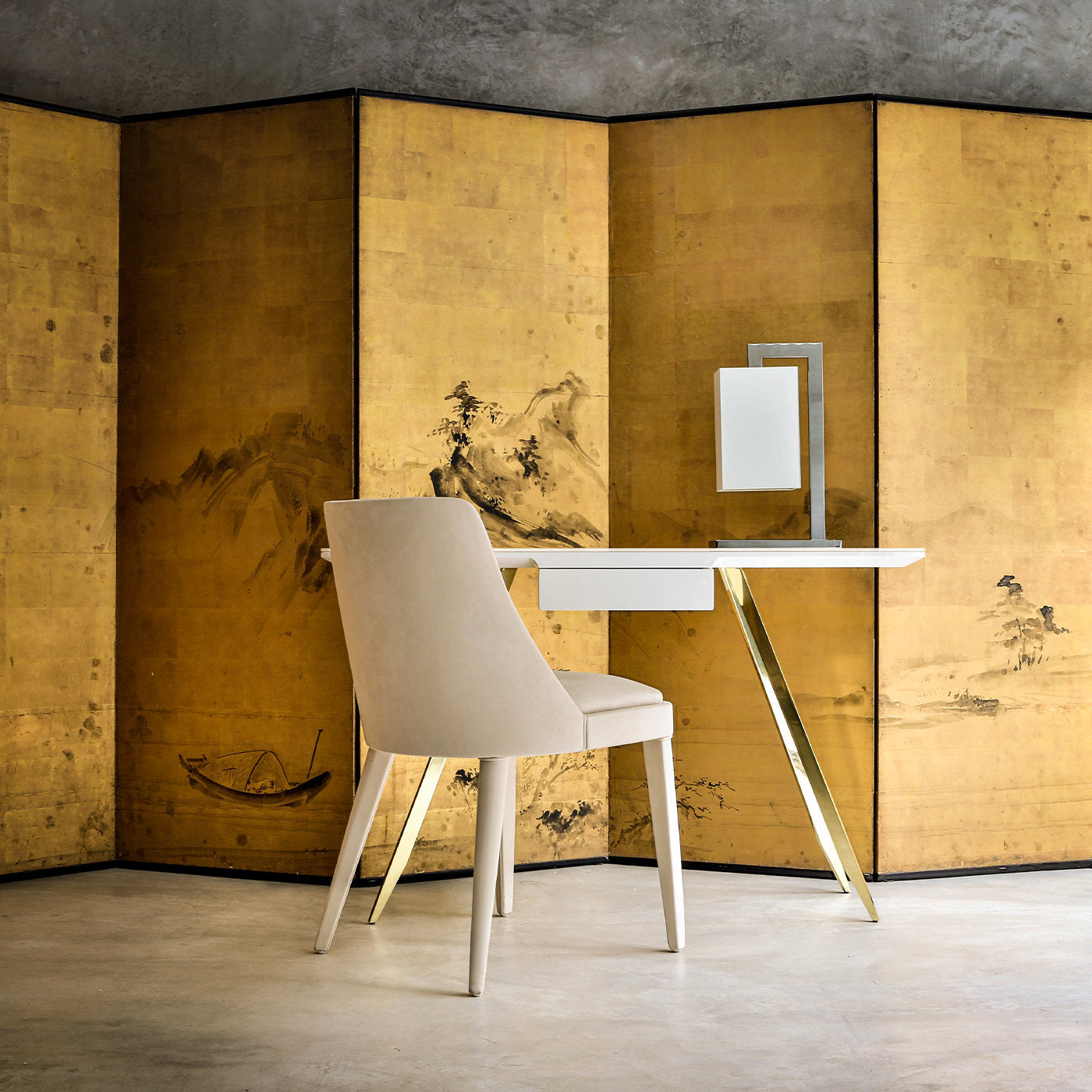 Edo Golden Desk by Bosco Fair - Alternative view 2