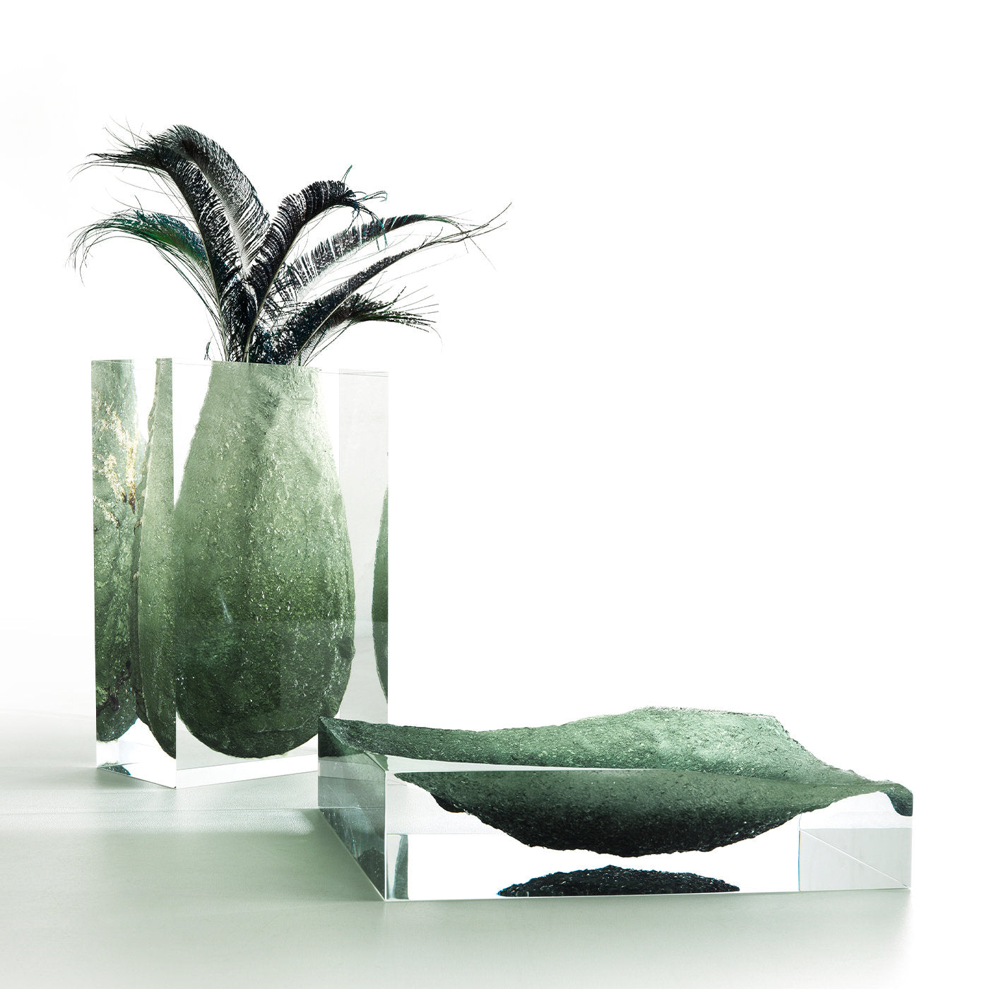 Glacoja Emerald Vase by Analogia Project - Alternative view 4