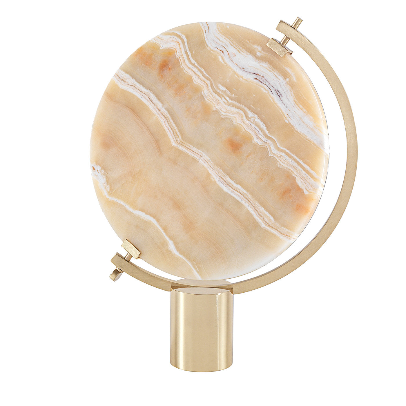 Espejo de sobremesa Naia en mármol Honey Onyx by CTRLZAK - Vista principal