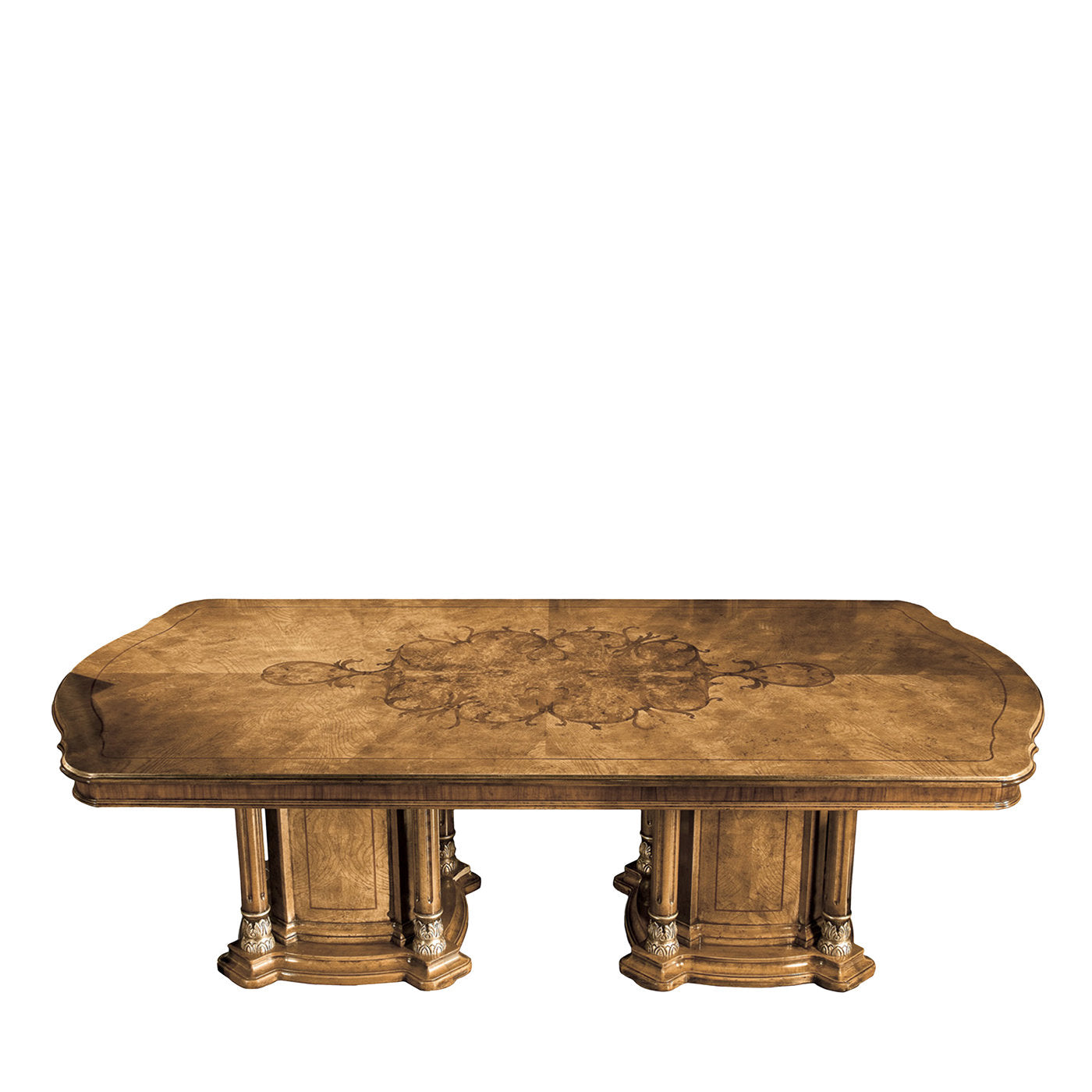 Nabucco Dining Table with 2 Pedestal Legs - Main view