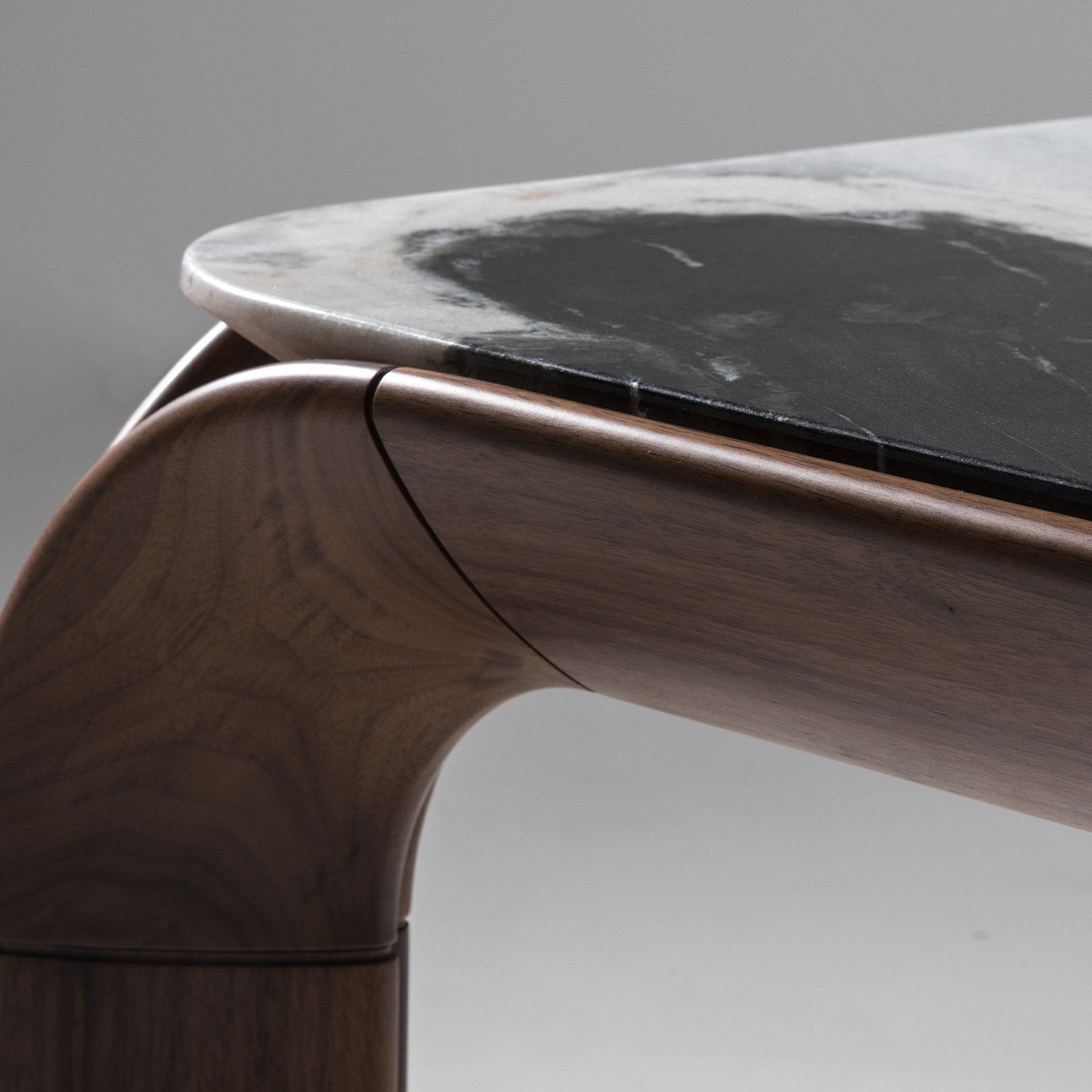 Kong Dalmata Marble Rectangular Table by Alex Bocchi and Alberto Pozzoli - Alternative view 1