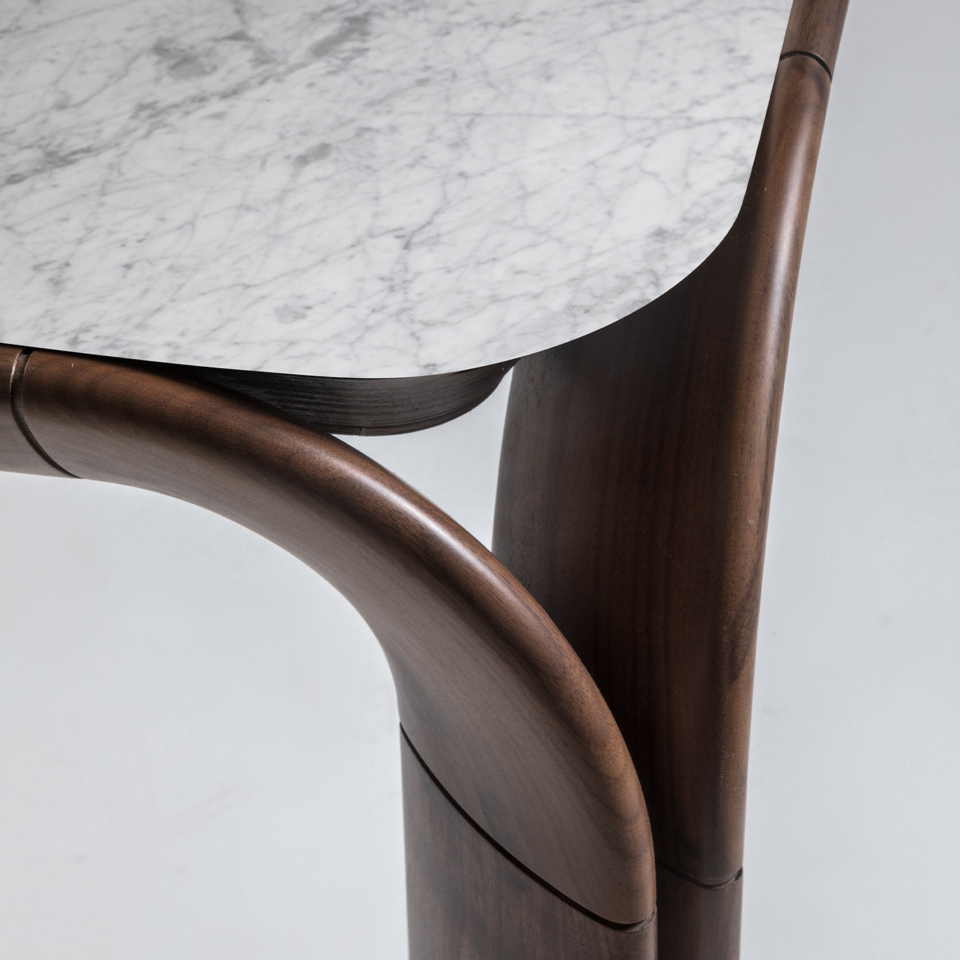 Kong Carrara Marble Rectangular Table by Alex Bocchi and Alberto Pozzoli - Alternative view 1