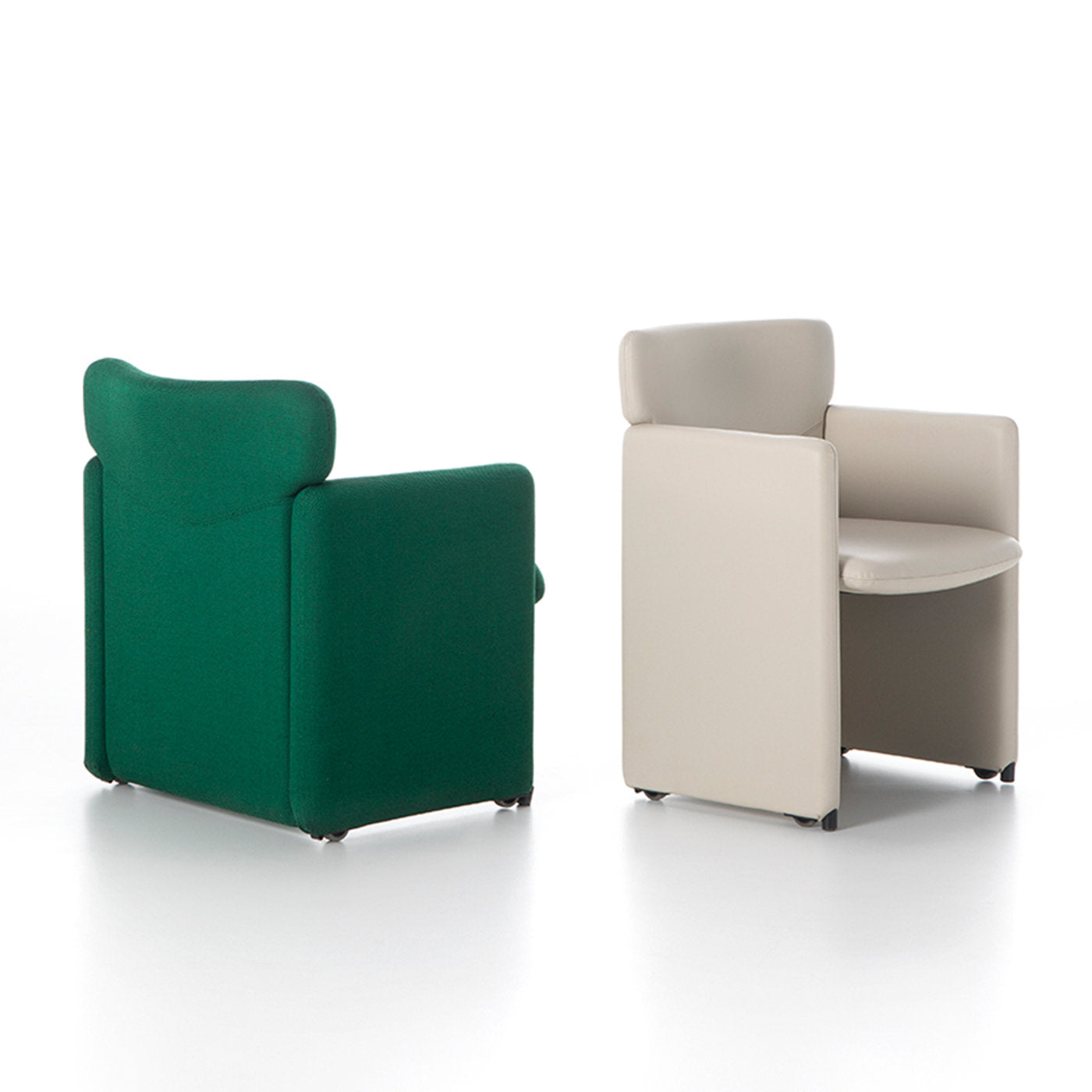 PS148 Forest Green Armchair by Centro Progetti Tecno - Alternative view 1